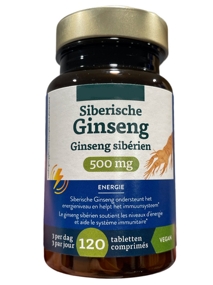 Sibirischer Ginseng – 120 Tabletten – 500mg