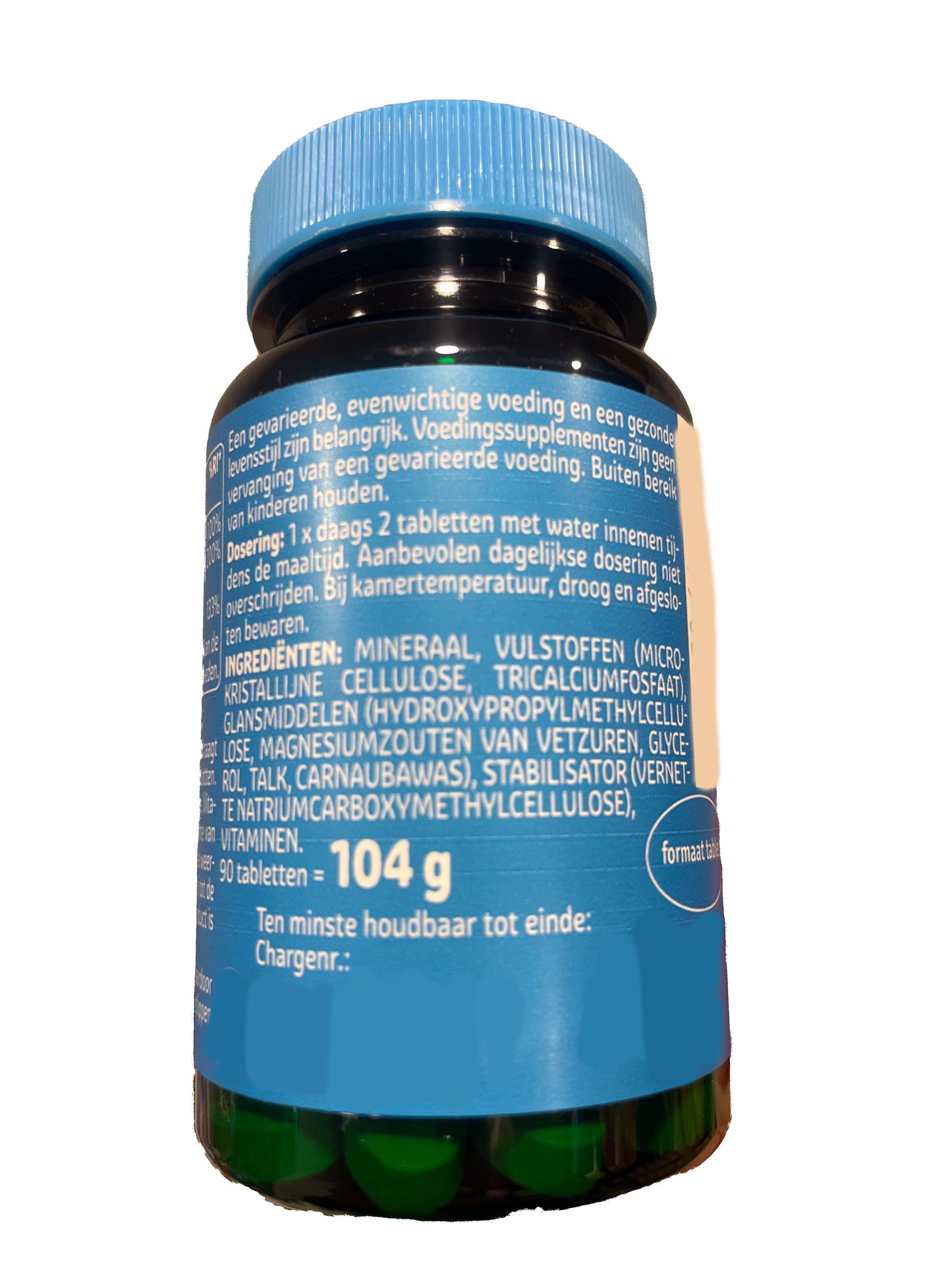 Calcium-Tabletten mit Vitamin D und K - 90 Tabletten-