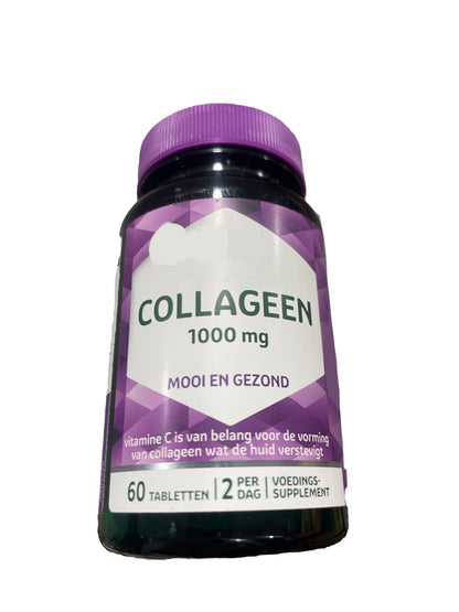 Kollagen 1000 mg Tabletten - 60 Tabletten - hochdosiert -