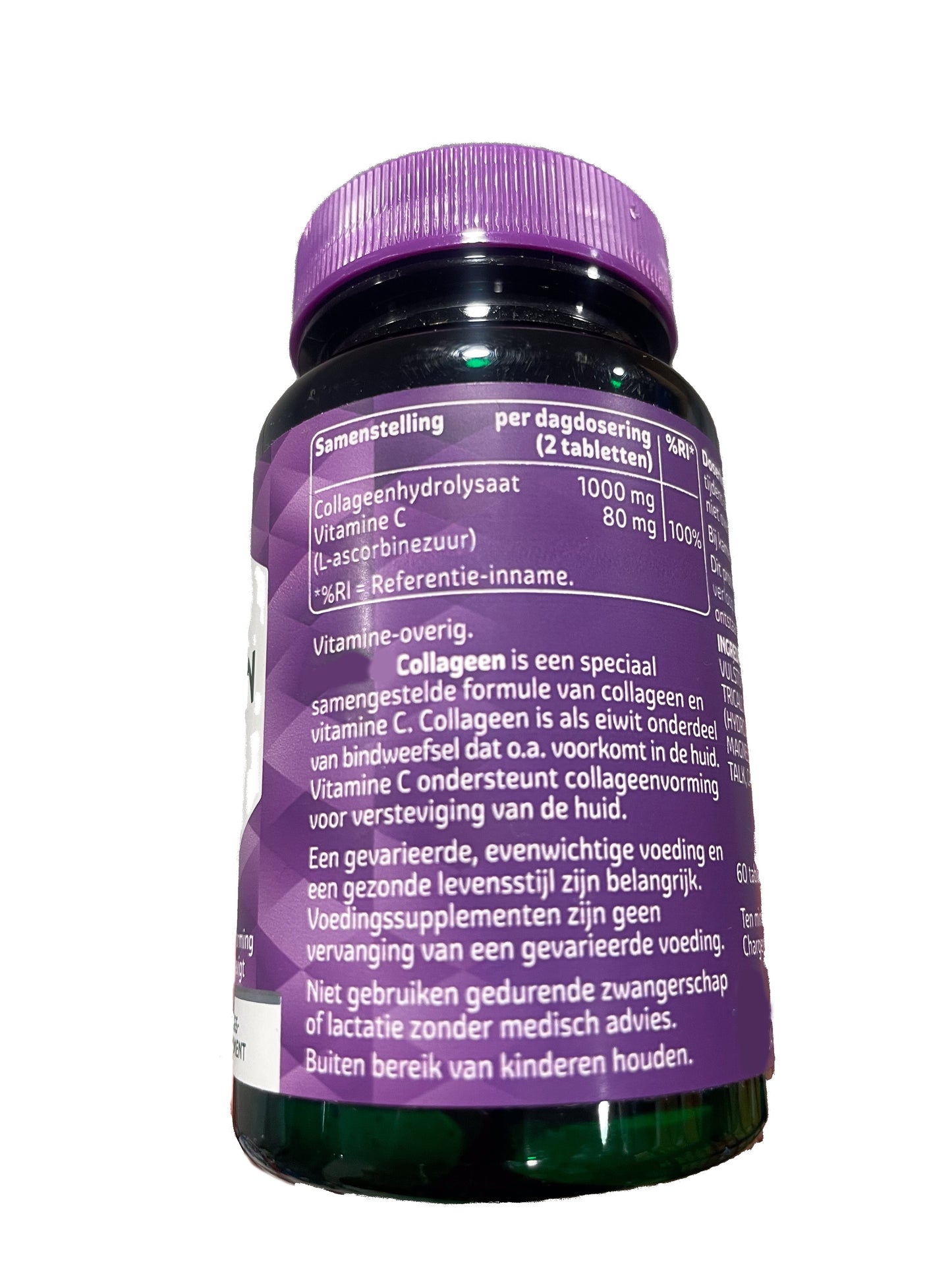 Kollagen 1000 mg Tabletten - 60 Tabletten - hochdosiert -