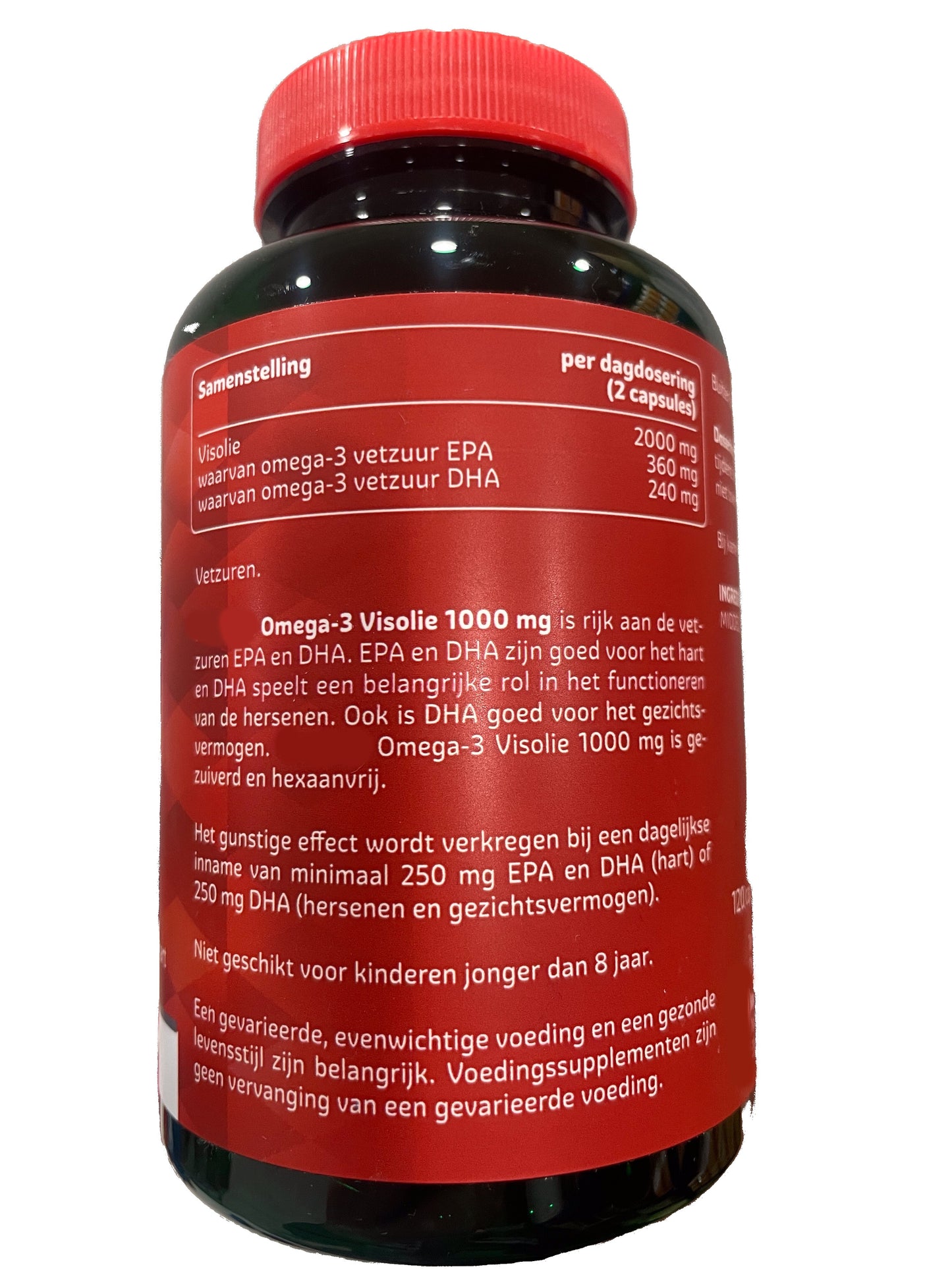 Omega-3 1000 mg - 120 Tabletten -