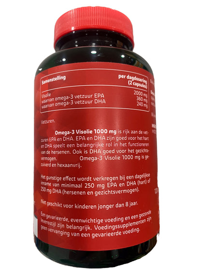 Omega-3 1000 mg - 120 Tabletten -