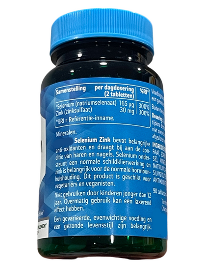 Selen-Zink-Tabletten - 90 Tabletten -